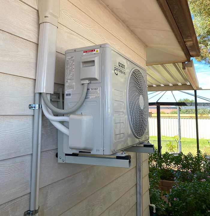 New AC system install completed by TA Refrigeration