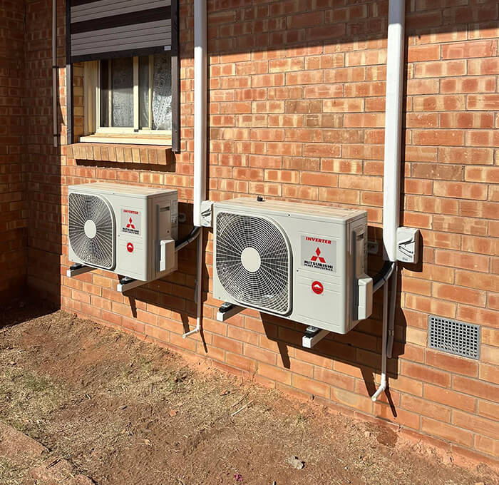 Cooling system maintenance work